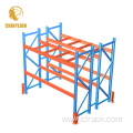 Metal pallet racking for storing heavy duty goods